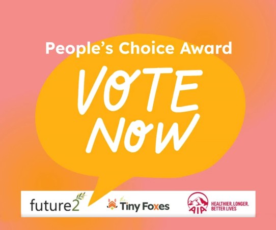 Vote for The Tiny Foxes. Help them secure a $5,000 People’s Choice Award
